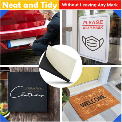 160pk Strong Double Sided Sticky Pads Heavy Duty - 2x2cm - Double Sided Adhesive Pads - Heavy Duty Double-Sided Sticky Pads
