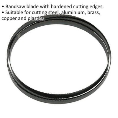 1638 x 13 x 0.63mm Bi-Metal Bandsaw Blade - 10 TPI Hardened Cutting Edges Metal