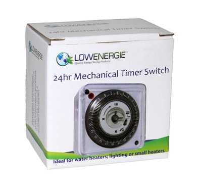 16A Light or immersion heater mechanical timer