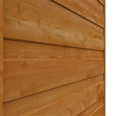 16ft x 10ft (4750mm x 2950mm) Horsforth Shiplap XL Garage with 4 Windows (12mm Tongue and Groove Floor and Roof)