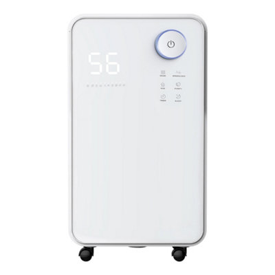 16L Dehumidifier with Wheels,24 hours Timer,Control Panel,Low Noise,Phone Control by WiFi