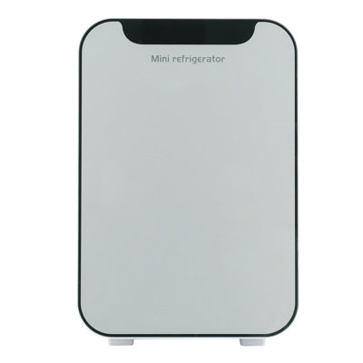 16L Dual-Use Mini Refrigerator with Glass Door - 4