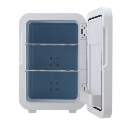 16L Dual-Use Mini Refrigerator with Glass Door - 5