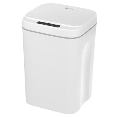 16L White Automatic Trash Can Smart Motion Sensor Waste Bin Rubbish Bathroom Trashcan