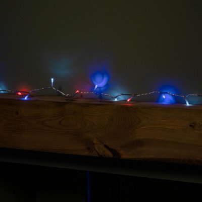 16m 200 LED SupaBrights Multi-Action Christmas String Lights with Timer ...