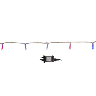 16m 200 LED SupaBrights Multi-Action Christmas String Lights with Timer ...