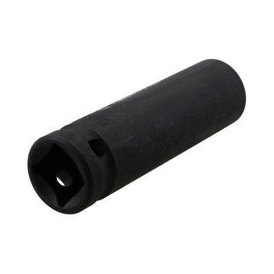 16mm 1/2in Drive Double deep Metric Impacted Impact Socket Single Hex 6 Sided