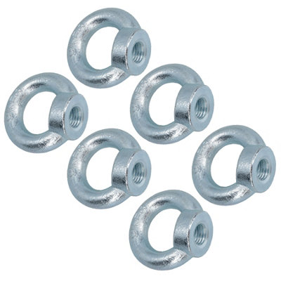 16mm Lifting Eye Nut Fastener Internal Female Thread Zinc Plated 35mm ...