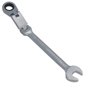 16mm Metric Double Jointed Flexi Ratchet Combination Spanner Wrench 72 Teeth