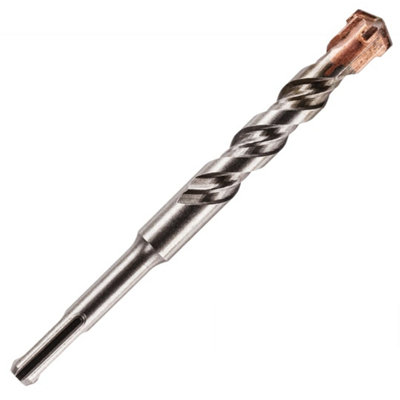 16mm x 160mm Long SDS Plus Drill Bit. TCT Cross Tip With Copper Coating. High Performance Hammer Drill Bit