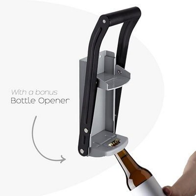 16OZ 500ML LARGE TIN CAN CRUSHER WALL MOUNTED RECYCLING TOOL BOTTLE OPENER