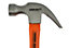 16oz Fibre Shafted Claw Hammer with Rubber Grip Handle