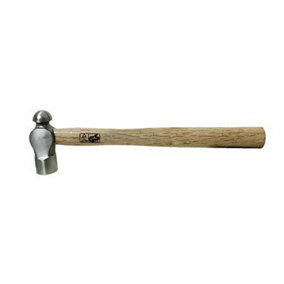 16oz Hardwood Ball Pein Hammer Wooden