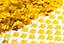 16th Birthday Confetti Gold 2 pack x 14 grams birthday decoration Foil Metallic 2 pack