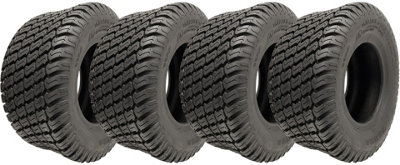 16x7.50-8 Grass Tyres 4ply Wanda P332 Turf Ride On Lawnmower Tires (Set of 4)