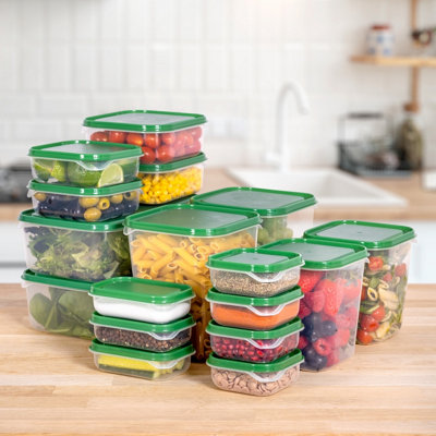 Plastic Food Storage Container For Refrigerator, Microwave Safe