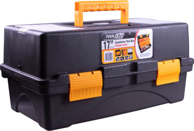 17" Multi Functional Cantilever Hobby & Fishing 2 trays & 10 Handy Compartments