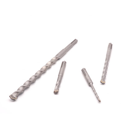 17 Piece SDS Plus Drill Bit Set Bullet Cold Flat Chisel Set Tool Roll Fit Makita - 3