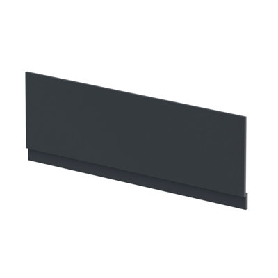 1700mm Bath MDF Front Panel & Plinth - Dark Grey Price Comparisons | Compare The Build