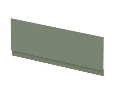 1700mm Bath MDF Front Panel & Plinth - Satin Green