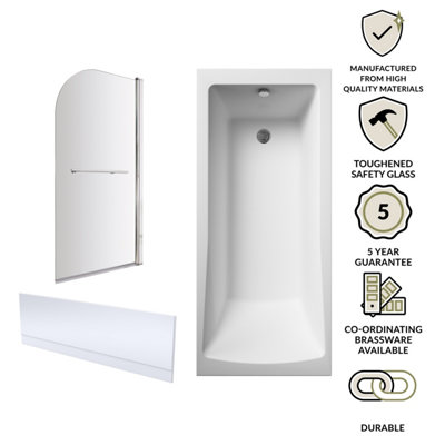 1700mm Square Bathtub - 4