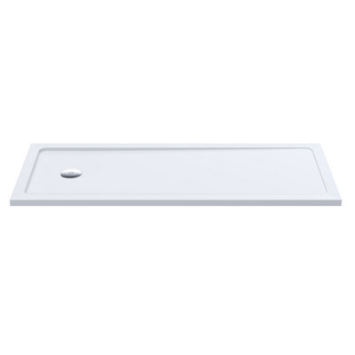 1700x700mm Slimline White Gloss Rectangular Shower Tray Bath Replacement Price Comparisons | Compare The Build
