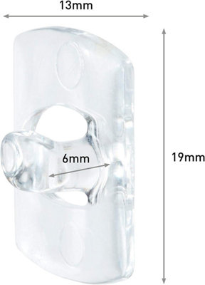 17026CLR-40 Command Clear Decorating Clips with Clear Strips Value Pack 40pk - 3