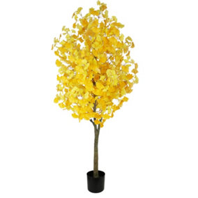 170cm Artificial Ginkgo Tree Indoor Artificial Potted Plant