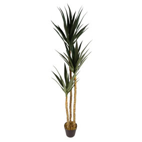 170cm Artificial XL Triple Yukka Tree Plant Spiky Tree Plant Realistic