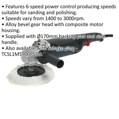 Variable deals speed polisher