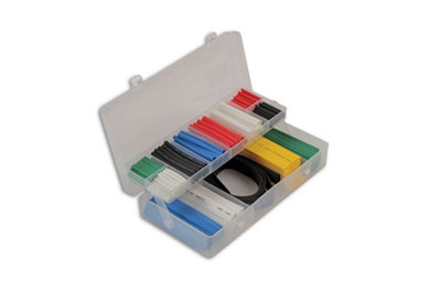 171pc Assorted Heat Shrink Sleeving Connect 36818