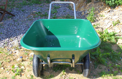 175 Plastic 2 Wheel Tipper With Puncture proof wheels - 4