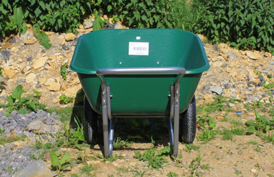 175 Plastic 2 Wheel Tipper With Puncture proof wheels - 6