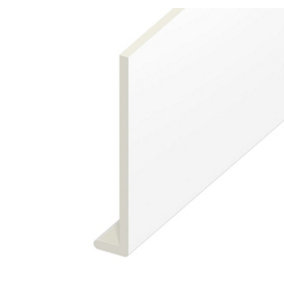 175mm Capping Board in White - 5m