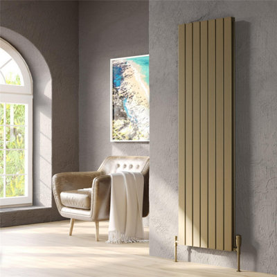 1775mm (H) x 218mm (W) - Bronze Vertical Single Panel Vertical ...