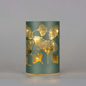 17cm Christmas Decorated Vase Led Silver Glass Vase / Flower
