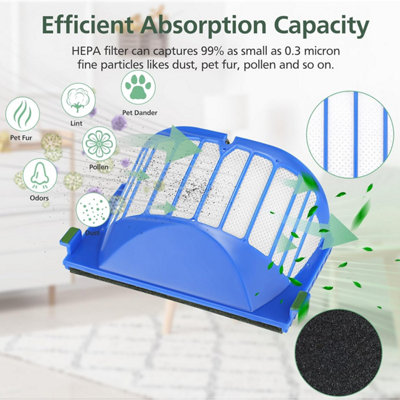 17Pcs Replacement Accessories Kit for iRobot Roomba 600 Series 620