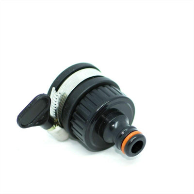 18 - 22 mm Universal Tap Connector Adapter Mixer Kitchen Garden Hose Fitting Clamp