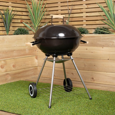 18" 46cm Round Charcoal Kettle Barbecue / Barbecue With Lid