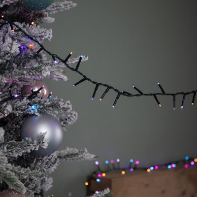 18.7m 750 LED TreeBrights Christmas String Lights with Timer in Rainbow