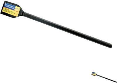 18" Electricians Floorboard Chisel Bolster Hardened Tempered Steel Lifting New - 6