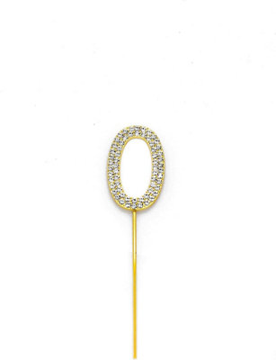 18 Gold Diamond Sparkley Cake Topper Number Year For Birthday ...