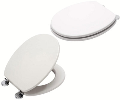 18 INCH MDF Universal Oval Toilet Seat