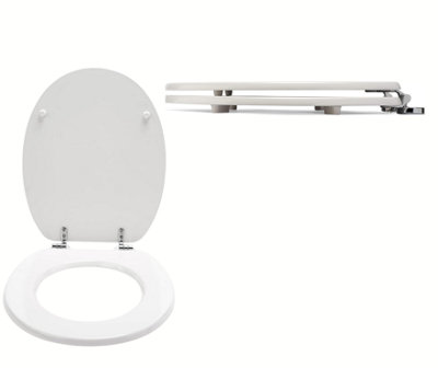 18 INCH MDF Universal Oval Toilet Seat - 3