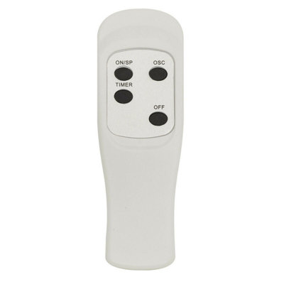 18 Inch Wall Mounted Fan - 3 Speed Settings - Remote Control - Tilt & Swivel