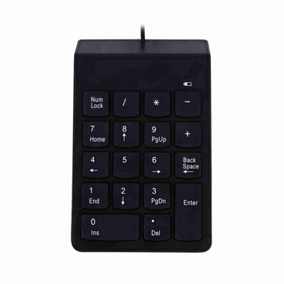 18-Key USB Mini Numeric Keypad for Laptops and Desktops-Compact Numpad ...
