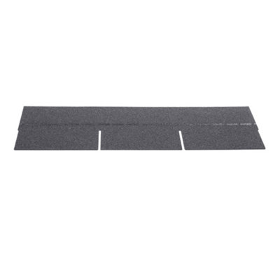 18 Pcs 3 Tab Rectangular Asphalt Shingles Durable Roofing Tiles for Homes & Sheds