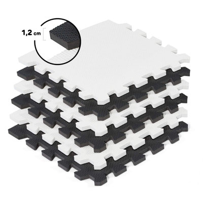 thumbnail image 2 of LAITIMIA Interlocking Foam Floor Tiles – 18 Tiles (17 Sq Ft) – High-Density EVA Play Mats For Gym, Exercise, Kids Playroom 2 of 14