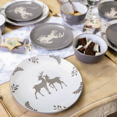 Stag dinner shop set
