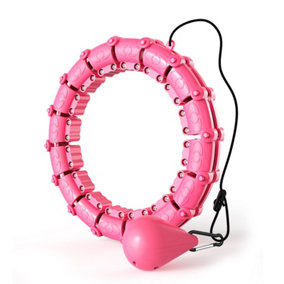 18 Section Adjustable Weighted Smart Hula Hoop Suitable for Waist 50-103cm
